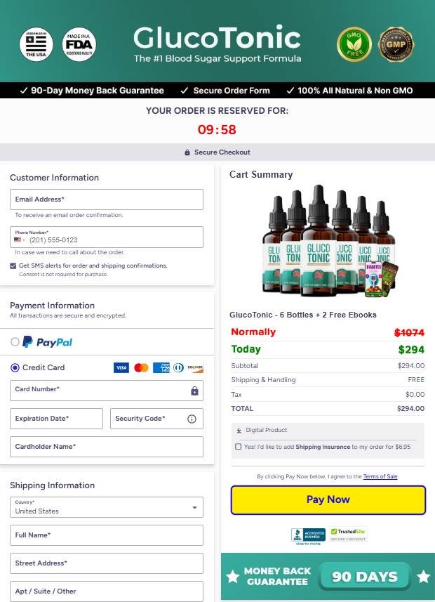 glucotonic-checkout-secure